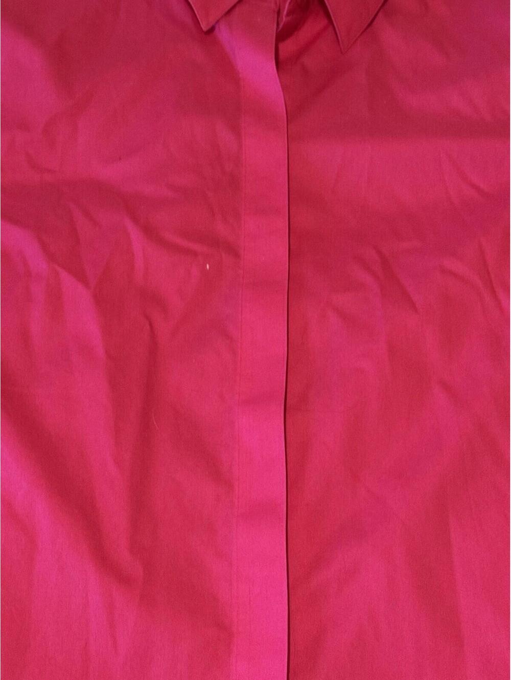 Chicos 3P No Iron Stain Shield Pink Button Up Shirt Blouse Women US Size 16/18P - Picture 3 of 8